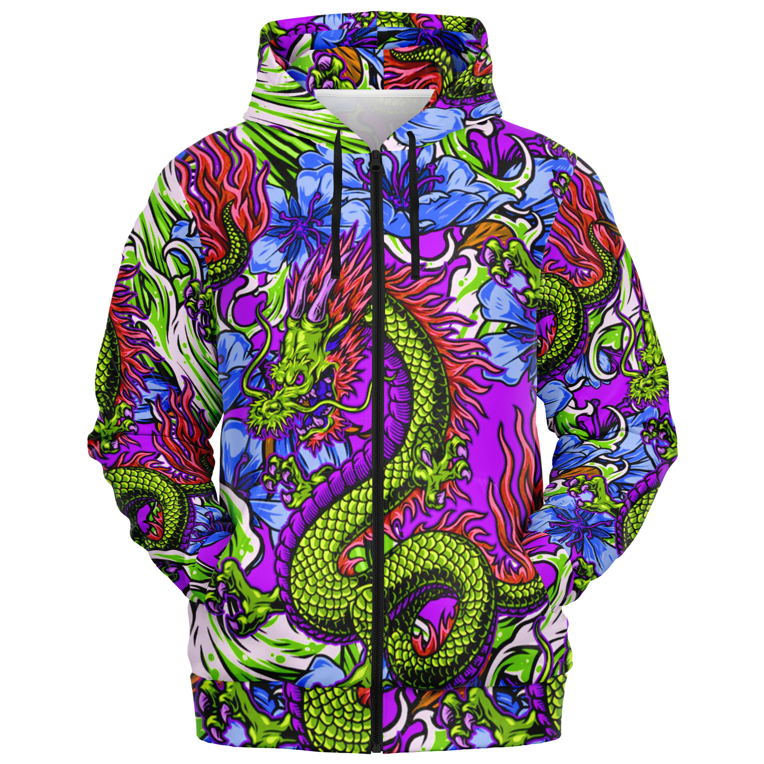 the-underground-bus-line-zip-up-hoodie-fire-Within