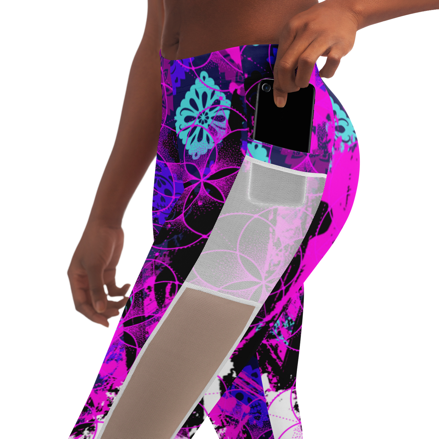 Crown Healing V1.1 Mesh Pocket Leggings