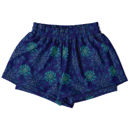 Dark Blooms V1.1 2-n-1 Shorts
