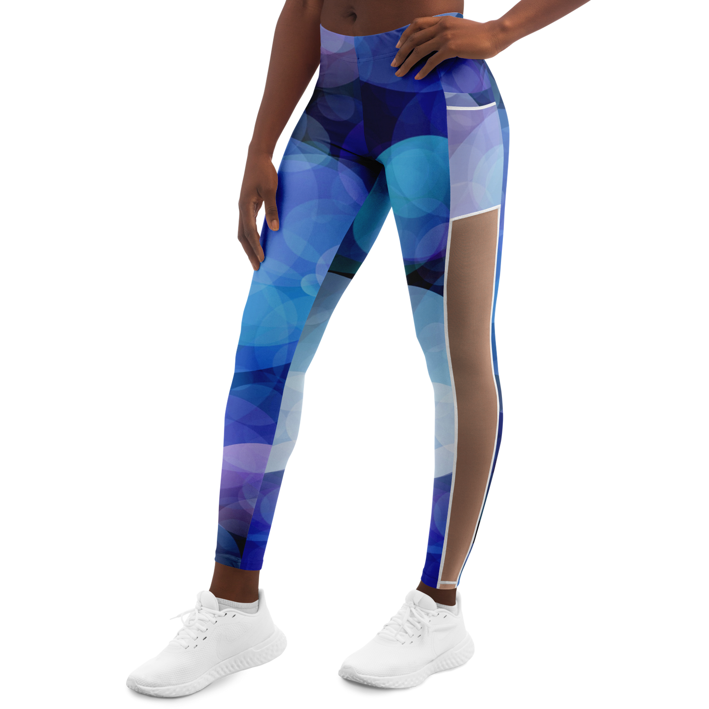 Blurry Lights V2.1 Mesh Pocket Leggings