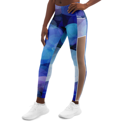 Blurry Lights V2.1 Mesh Pocket Leggings