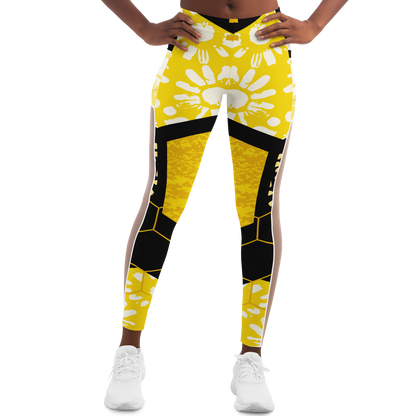 Solar Plexus Healing Mesh Pocket Leggings