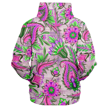 the-underground-bus-line-zip-up-hoodie-high-vibrations-Pink