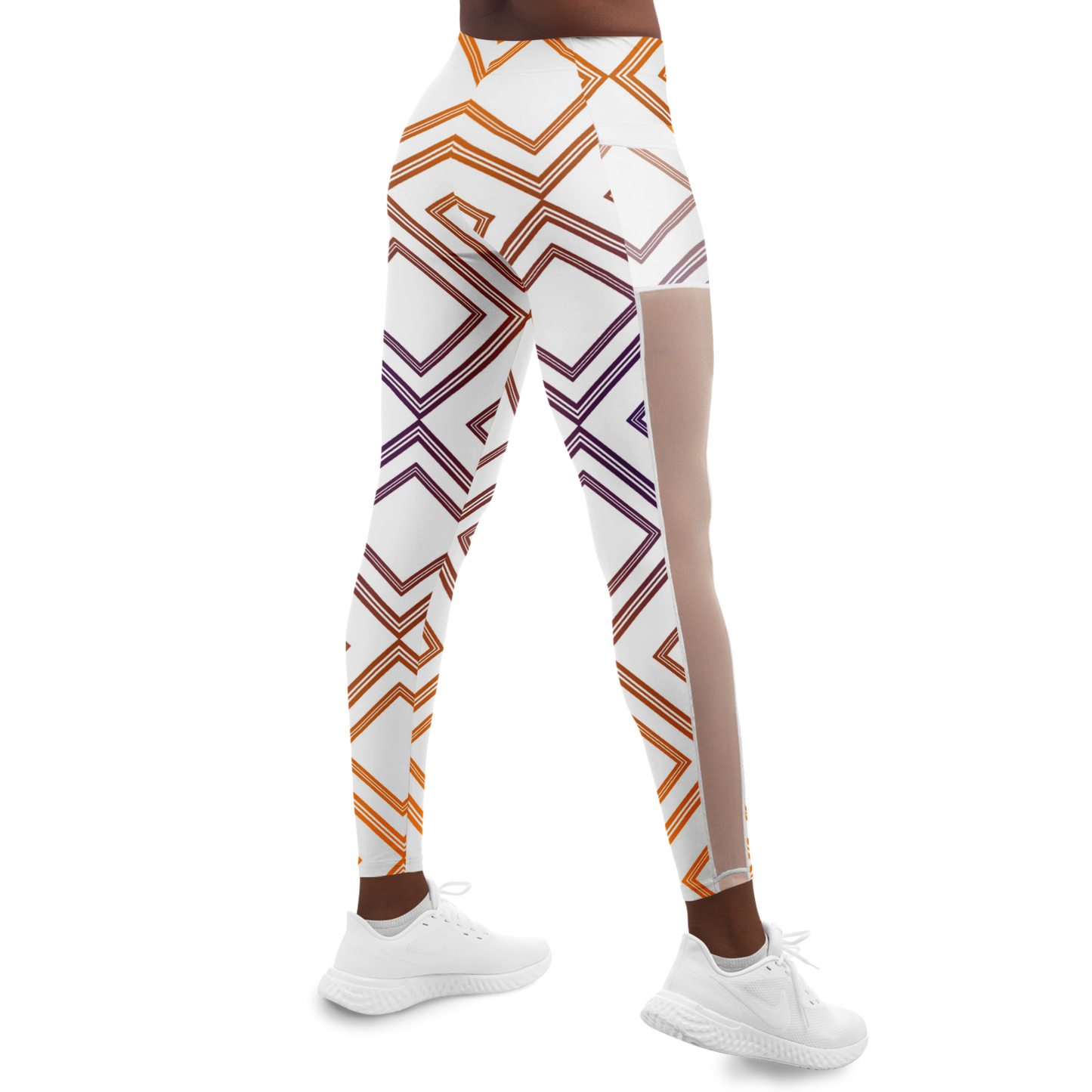 Abstract V1.1 Mesh Pocket Leggings