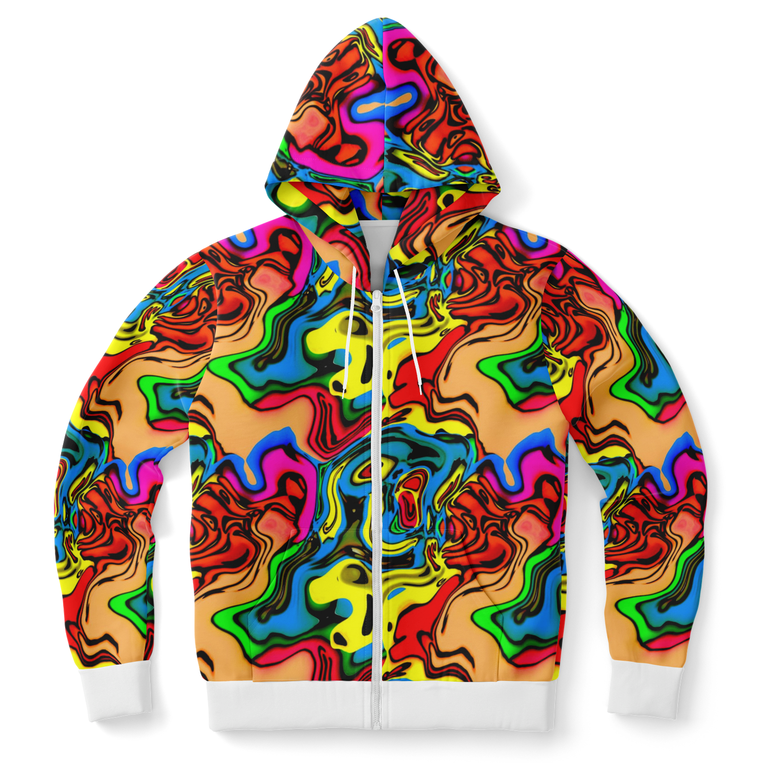 the-underground-bus-line-zip-up-hoodie-scrambled-chakras