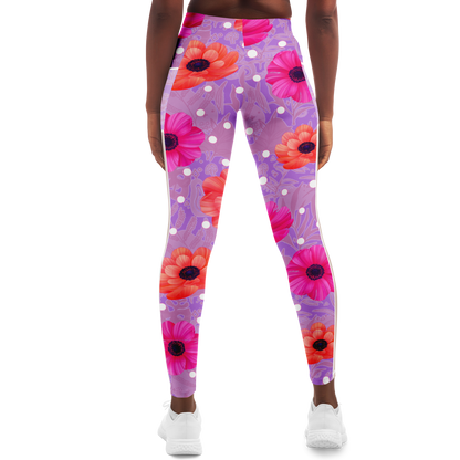 Bubble Gum, Lollipop V1.1 Mesh Pocket Leggings