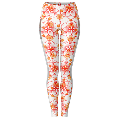 Nine Ether Sun and Fire V1.1 Mesh Pocket Leggings