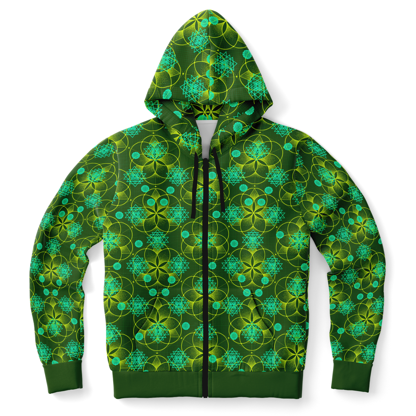 the-underground-bus-line-zip-up-hoodie-nine-Ether-green