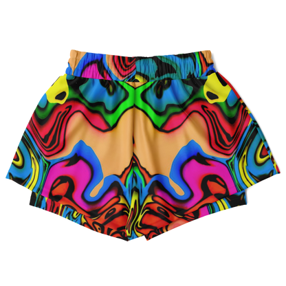 Scrambled Chakras V3.1 2-in-1 Shorts