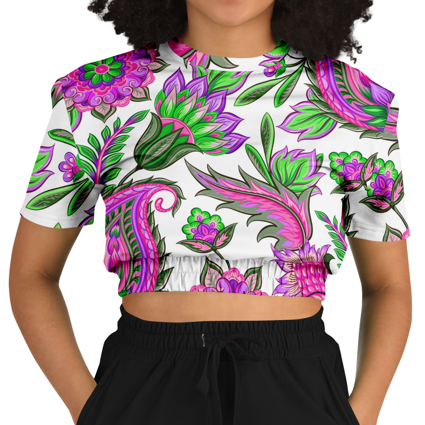 the-underground-bus-line-high-Vibes-cropped-short-sleeved-sweatshirt