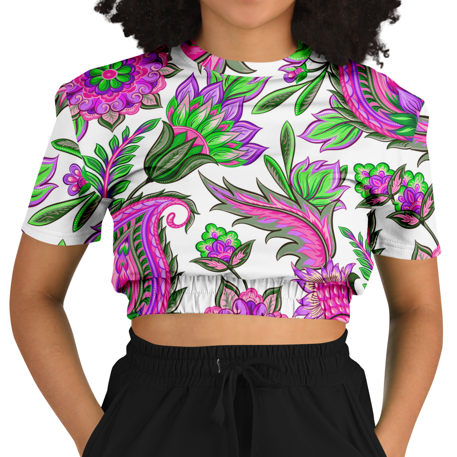 the-underground-bus-line-high-Vibes-cropped-short-sleeved-sweatshirt
