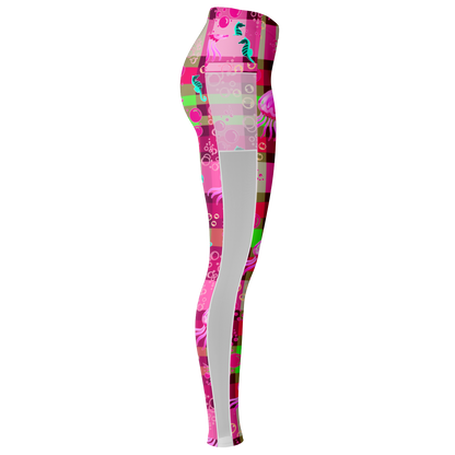 Pink ish V2.1 Mesh Pocket Leggings