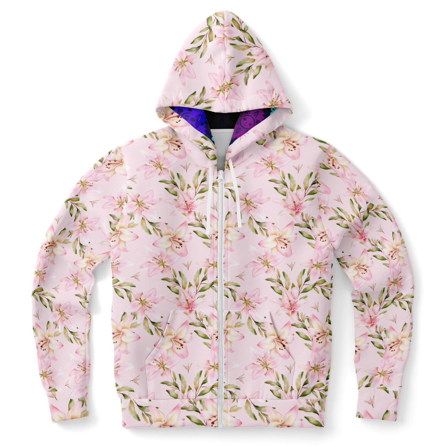 the-underground-bus-line-zip-up-hoodie-pink-tourmaline