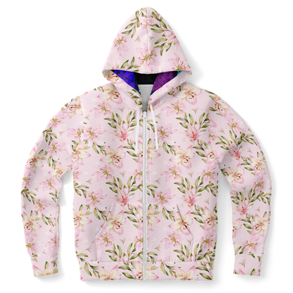 the-underground-bus-line-zip-up-hoodie-pink-tourmaline