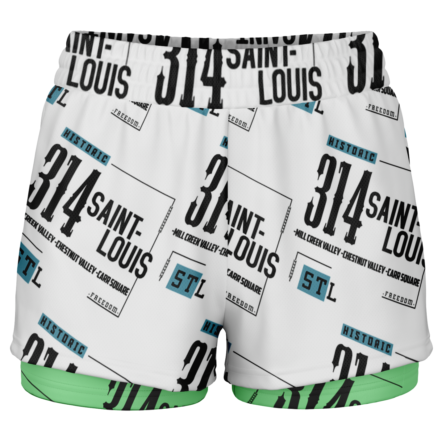 Historic - St. Louis V1.5 2-n-1 Shorts