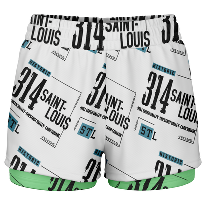 Historic - St. Louis V1.5 2-n-1 Shorts