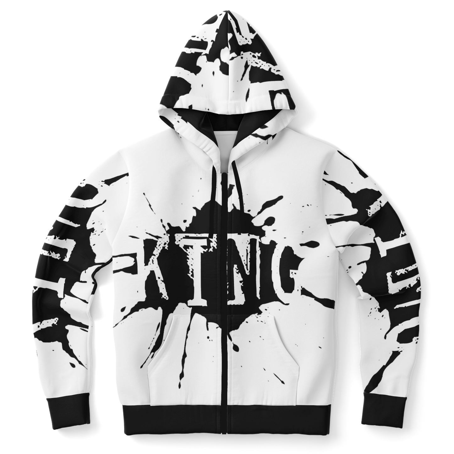 the-underground-bus-line-zip-up-hoodie-king