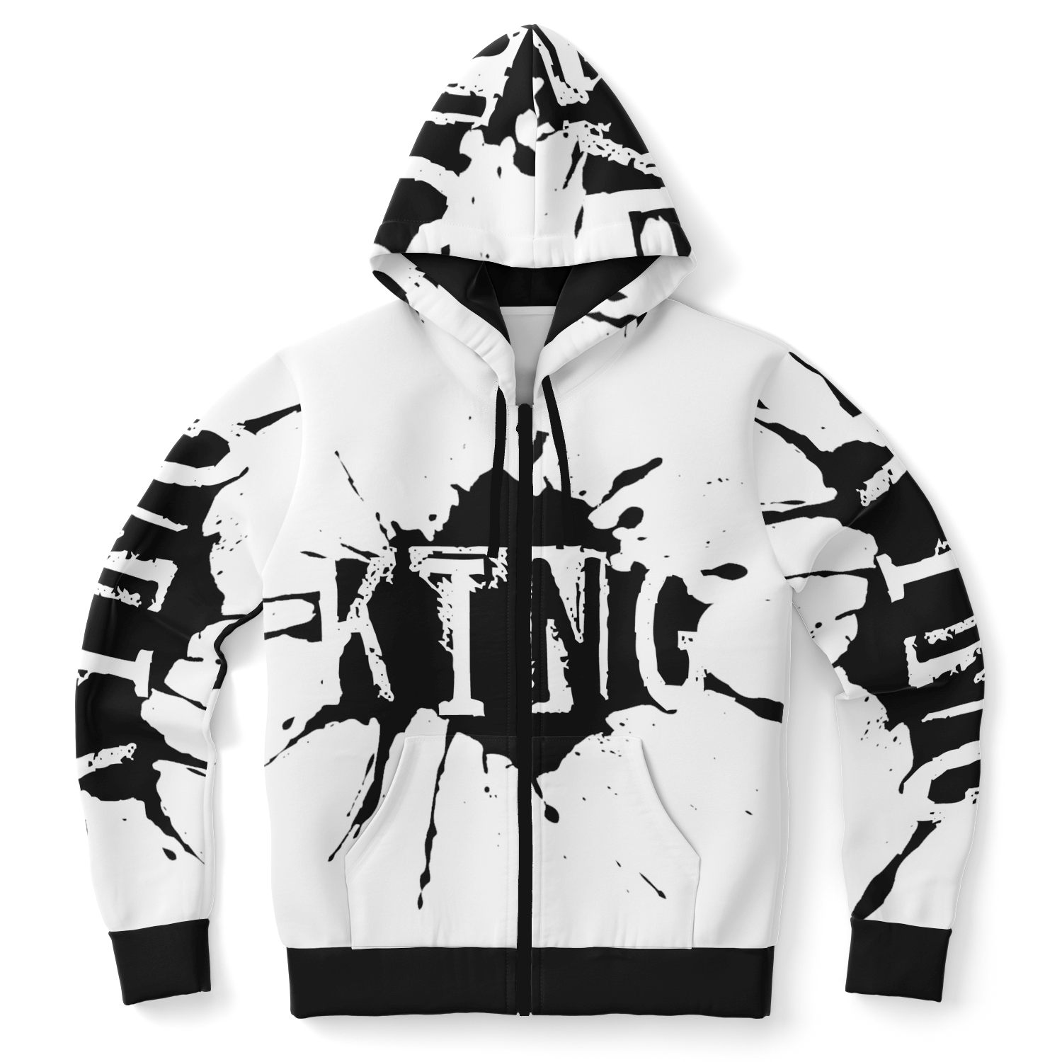 the-underground-bus-line-zip-up-hoodie-king