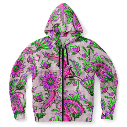 the-underground-bus-line-zip-up-hoodie-high-vibrations-Pink