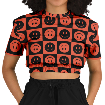 the-underground-bus-line-be-happy-cropped-short-sleeved-sweatshirt