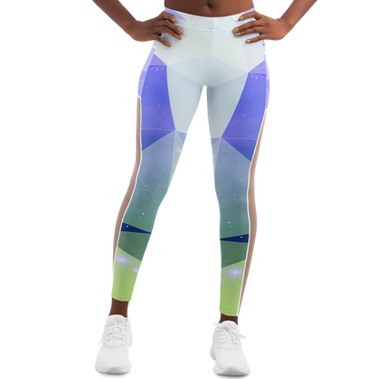 Blue Stardust V2.1 Mesh Pocket Leggings