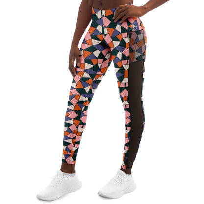 Stained V1.2 Mesh Pocket Leggings