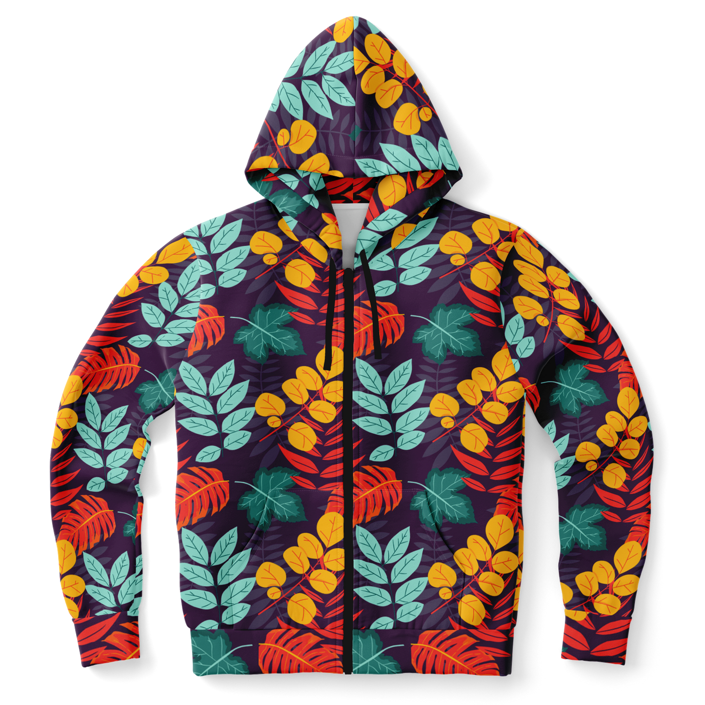 the-underground-bus-line-zip-up-hoodie-nature-Realist