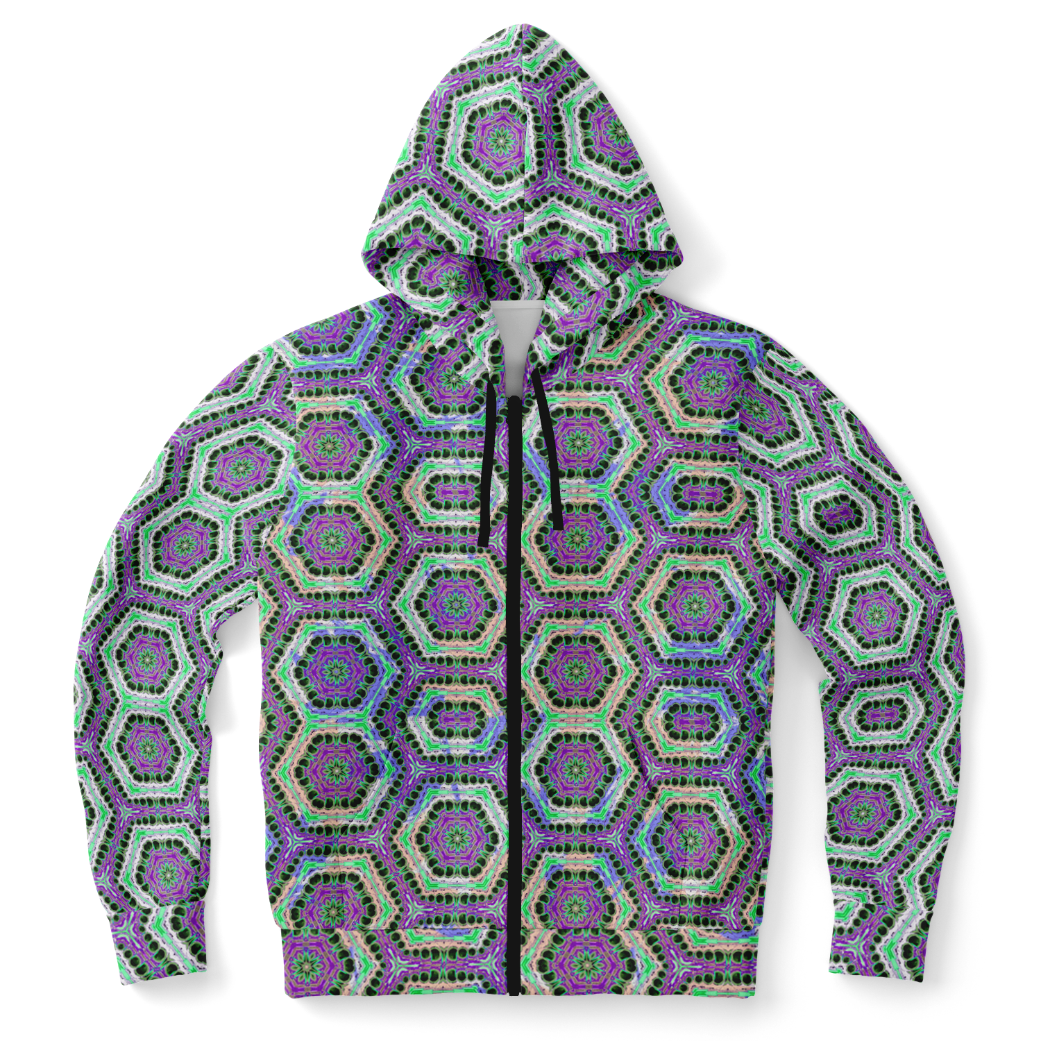 the-underground-bus-line-zip-up-hoodie-unknown