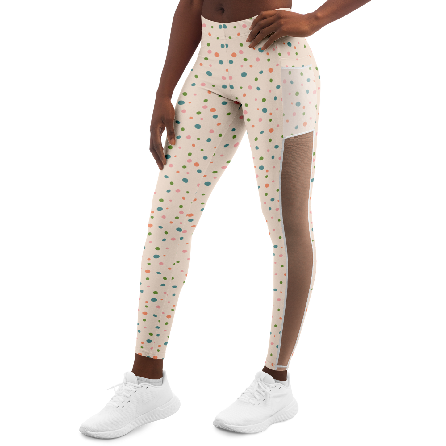 Spotted V1.1 Mesh Pocket Leggings